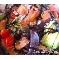 ENSALADA DE SALMÓN AHUMADO