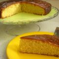 Cake de limón y polenta