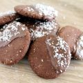 Galletas rápidas de coco y chocolate