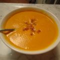 Crema de calabaza al aroma de naranja