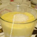 Mousse de mango y coco