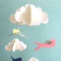 En las nubes