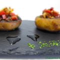 Champiñones con jamón