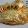 CANELONES A LA CARRERA CON BECHAMEL DE CALABACÍN