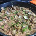 GUISO DE PULPO Y ALMEJAS A LA MARINERA