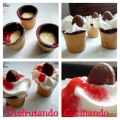 Chupichoc de fresas y nata