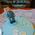 Tarta Comunión Manuel