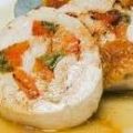 receta nutritiva rollos de pollo con verduras
