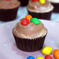 Cupcakes de Chocolate y Mantequilla de Cacahuete
