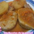 Receta de lomo al horno al estilo de la huerta