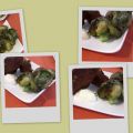Rollitos de pollo con tempura de brócoli