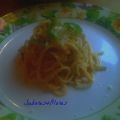 PASTA AL PESTO DE CALABACIN CARBONARA