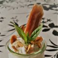 Capuchino de calabacín y ricota