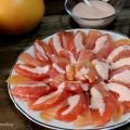 ENSALADA DE POMELO Y SALMÓN