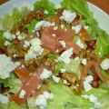 ENSALADA DE SALMÓN AHUMADO