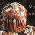 Muffins de chocolate sin huevo