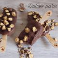 HELADOS TIPO MAGNUM DE NUTELLA Y MALTESERS