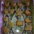 Galletas de mantequilla y fondant