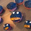 Cup cake de chocolate y nueces (Triqui)