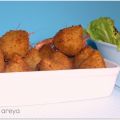 Coxinhas de Gambas y Espinacas
