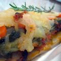 PASTEL DE PATATA Y VERDURA AL HORNO