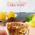 Ginger and Orange Cake Pops