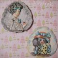 GALLETAS CHICAS VINTAGE, ILUSTRACIONES DE NINA[...]