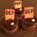 Tumbas de chocolate para Halloween