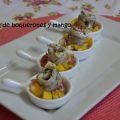 CEVICHE DE BOQUERONES Y MANGO.