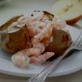 patatas rellenas con gambas