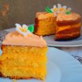 LAYER CAKE DE NARANJA Y AZAHAR