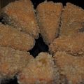 Triángulos de queso camembert