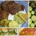 Carne asada a la cerveza y mostaza