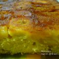 TARTA CON MANZANA PLÁTANO...