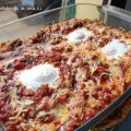 PISTO O SAMFAINA CON HUEVOS GRATINADOS