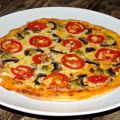 PIZZA AL PESTO & VEGETALES