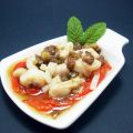 Ensalada de Pimientos y Navajas con Vinagreta[...]
