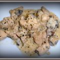 Pollo a la crema