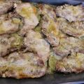 Chuletas de cerdo al horno con patatas