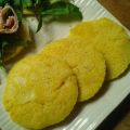 Arepas con ají amarillo al horno
