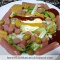 Receta de Ensalada de frankfurt