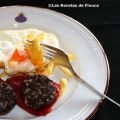 Huevos fritos con morcilla