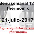 Menú semanal 125  con thermomix