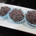 TRUFAS DE LECHE CONDENSADA Y GALLETAS MOLIDAS
