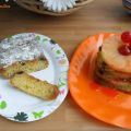 MILHOJAS DE PIÑA DE PLUM CAKE.