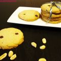 Galletas de crema de cacahuete y chocolate