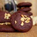 Cookies de chocolate rellenas de mantequilla de[...]