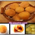 Magdalenas de pan preñas