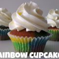 ♥ Cupcakes arcoíris!! Nº 6 del reto!!