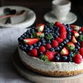 Tarta mousse de queso